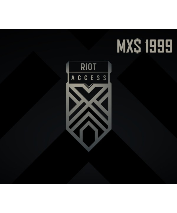 Riot Access MXN 1999 Code Region: MEXICO Key 